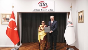 ATO BAŞKANI BARAN: "İKİ ÜLKE ARASINDAKİ TİCARETİ YÜKSELTMEK İÇİN ÇALIŞMAYA HAZIRIZ."