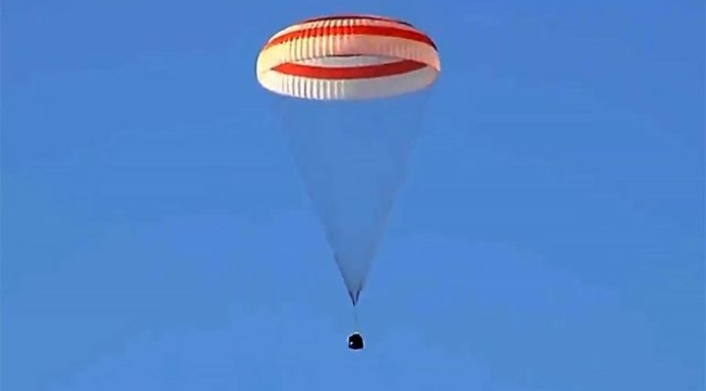 Göktaşının çarptığı Soyuz MS-22 uzay aracı, Dünya'ya geri döndü