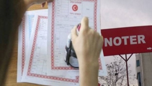 Noterlik ücretlerine yüzde 100 zam