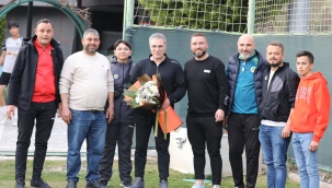 Taraftardan hoş geldin ziyareti