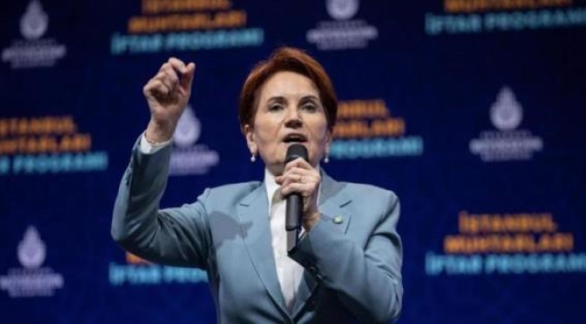 Akşener: Herhangi bir yanlışlık olursa bir daha parlamenter sistemi konuşacağımız düzen kalmayacak