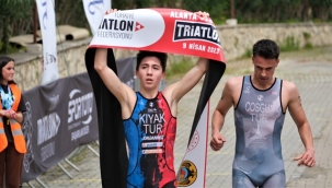 ALANYA JUSTINIANO TRİATLONU VE MİLLİ TAKIM SEÇMESİ YAPILDI