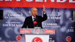 Bahçeli: 'Cumhura baş olmak Kılıçdaroğlu'nun harcı asla değildir'