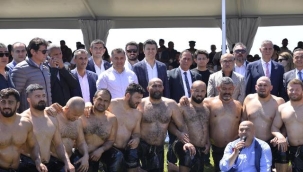 CHP Antalya Milletvekili Adayı Murat Özçelik, Alanya İlçe Başkanı Coşkun Karadağ ve İlçe Örgütü  "1.Gazipaşa Yağlı Güreşleri " Festivalini izledi.