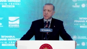 Cumhurbaşkanı Erdoğan: 'Bu merkez İstanbul'da yeni bir finansal ekosistem oluşturacaktır'