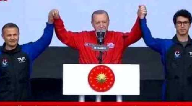 Cumhurbaşkanı Erdoğan Türkiye'nin ilk uzay yolcularını açıkladı