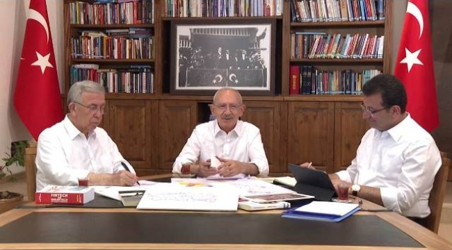 Kılıçdaroğlu'ndan Ekrem İmamoğlu ve Mansur Yavaş'ın yer aldığı videolu paylaşım: 'Yiğitlerim'