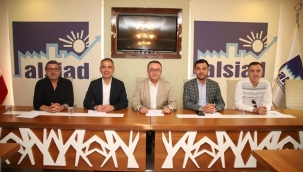 Ak Parti İlçe Yönetiminden ALSİAD' a Ziyaret