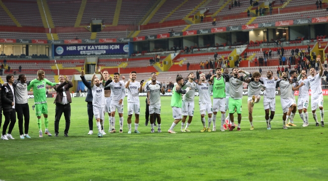 Alanyaspor Kayseri'ye gol yağdırdı: 0-4