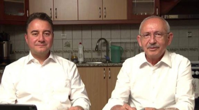 Babacan ve Kılıçdaroğlu mutfaktan seslendi: 'Şampiyonlar ligi hazır'