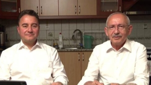Babacan ve Kılıçdaroğlu mutfaktan seslendi: 'Şampiyonlar ligi hazır'