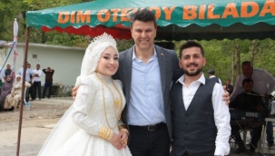 CHP Antalya Milletvekili Adayı Murat Özçelik,  Şevki Zavlak'ın oğlu'nun düğününe katıldı 