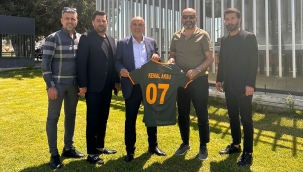 İş insanı Kemal Aksu'ya teşekkür ziyareti 