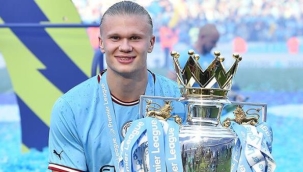 Premier Lig'de sezonun futbolcusu Erling Haaland
