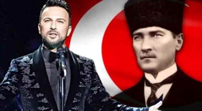 Tarkan, Cumhuriyet'in 100. yılı ve Atatürk için yazdığı marştan bir bölüm paylaştı