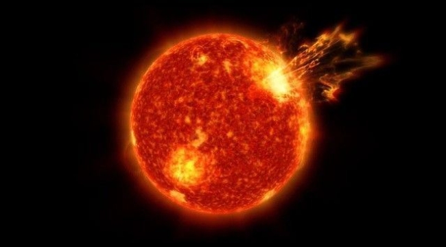 Uzayda dev patlama: Güneş'in 100 katı enerji çıkardı