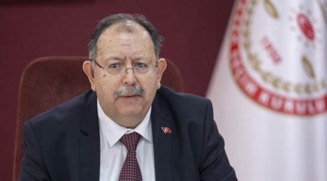 YSK Başkanı Yener: Yurt içinde sandıkların yüzde 99'u açıldı