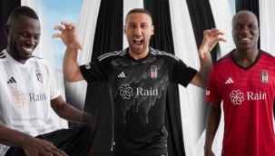 Beşiktaş'ın yeni sezon formaları tanıtıldı