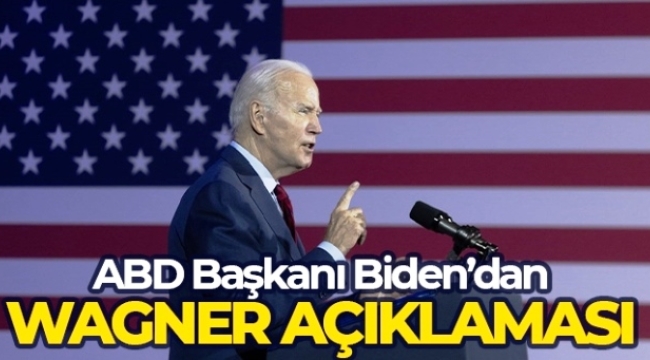 Biden'dan Wagner açıklaması : ' Bizim bununla hiçbir ilgimiz yok'