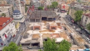 CUMA PAZARI PROJESİNDE ÇALIŞMALAR SON SÜRAT DEVAM EDİYOR BAŞKAN YÜCEL; "HAZİRAN AYI İÇERİSİNDE PAZAR VE OTOPARK AÇILACAK"