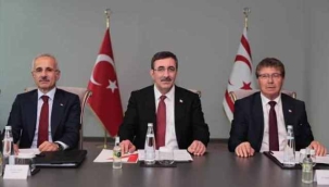 Cumhurbaşkanı Yardımcısı Yılmaz: 'İnşallah 20 Temmuz'da bu terminal binasını açacağız'