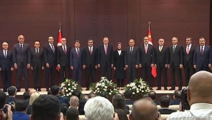 Cumhurbaşkanlığı Kabinesi Resmi Gazete'de yayımlandı