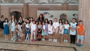 Geleceğin Ressamları Sergi Açtı