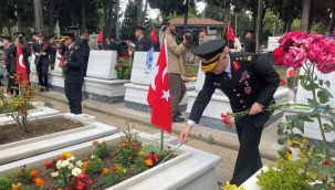 Jandarma Teşkilatının 184. kuruluş yıl dönümünde şehitler anıldı