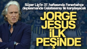 Jorge Jesus, Galatasaray karşısında ilk peşinde