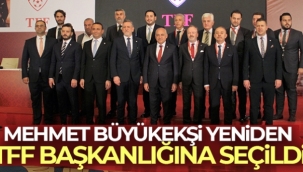 Mehmet Büyükekşi, yeniden TFF başkanlığına seçildi