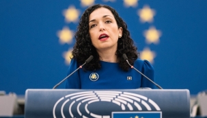 Osmani, AP'ye hitap eden ilk Kosova Cumhurbaşkanı oldu