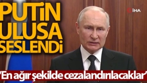 Rusya Devlet Başkanı Vladimir Putin ulusa seslendi