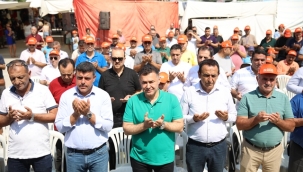 TÜRKLER PAZAR YERİ DUALARLA HİZMETE AÇILDI