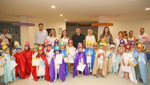 ALANYA BELEDİYESİ KREŞ VE ÇOCUK AKADEMİSİ İLK MEZUNLARINI VERDİ