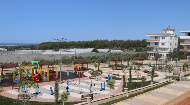 ALANYA BELEDİYESİ'NDEN PAYALLAR MAHALLESİ'NE YENİ BİR PARK DAHA