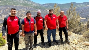 Alanya İHH Günnar Orman Yangını için seferber oldu