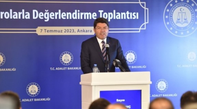 Bakan Tunç: Avukatlık asgari ücret tarifesi eylülde yayımlanacak