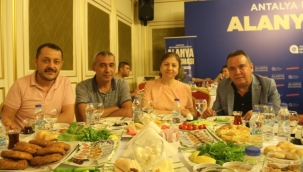 Başkan Böcek, Alanya medyası ile buluştu