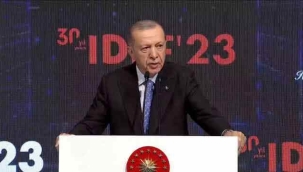 Cumhurbaşkanı Erdoğan, "Savunma Sanayiimiz 80 binden fazla çalışanıyla ülkemiz ekonomisinin lokomotifliğini üstlendi"