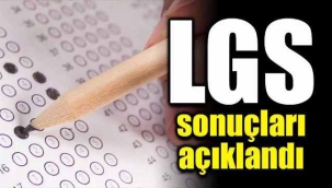 LGS yerleştirme sonuçları açıklandı
