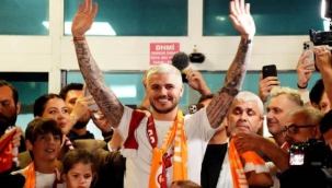 Mauro Icardi, İstanbul'a geldi