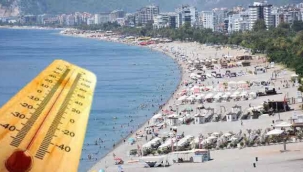 Antalya'da nem oranı yüzde 90'a yaklaştı