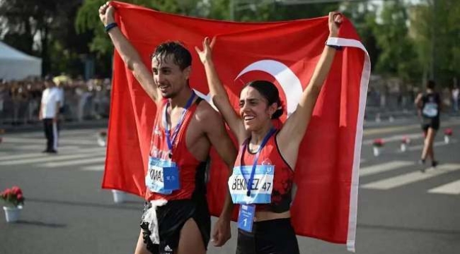 ÇİN'DE ALTIN MADALYA ALKÜ'LÜ MİLLİ SPORCUNUN TÜRK SPOR TARİHİNE ADINI ALTIN HARFLERLE YAZDIRDI 