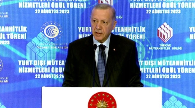 Erdoğan: Türkiye'yi faiz, kur ve enflasyon cenderesinde tutmak isteyenlerle boğuşarak bugüne geldik