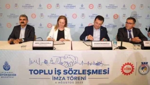İBB ile DİSK arasında toplu iş sözleşmesi imzalandı