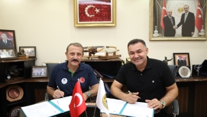 KONAKLI-TÜRKLER-PAYALLAR BİSİKLET YOLU'NUN KABULU İÇİN İMZALAR ATILDI