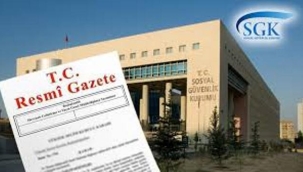 SGK Sağlık Uygulama Tebliği'nde değişiklik yapılmasına dair tebliğ Resmi Gazete'de