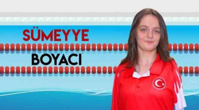 Türk milli para yüzücü Sümeyye Boyacı, dünya üçüncüsü oldu