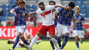 A Milli Takım, özel maçta Japonya'ya 4-2 mağlup oldu