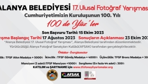 ALANYA BELEDİYESİ CUMHURİYETİN 100. YILINA ÖZEL FOTOĞRAF  YARIŞMASI DÜZENLİYOR